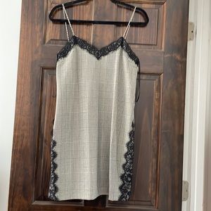 NWT Zara plaid dress